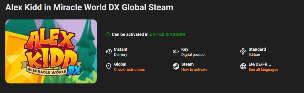 Why You Should Buy Alex Kidd In Miracle World DX